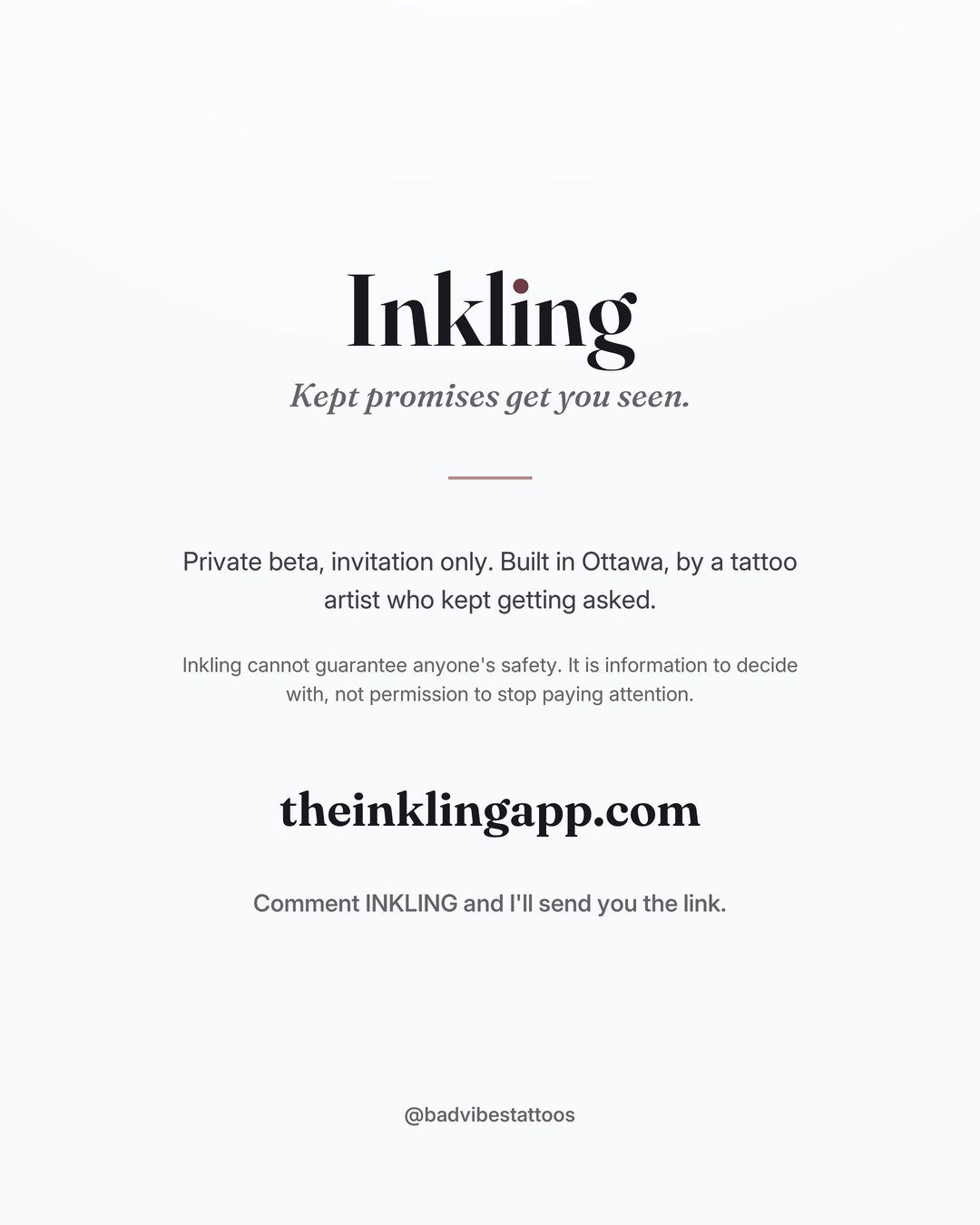 Inkling artist screen 9 of 9