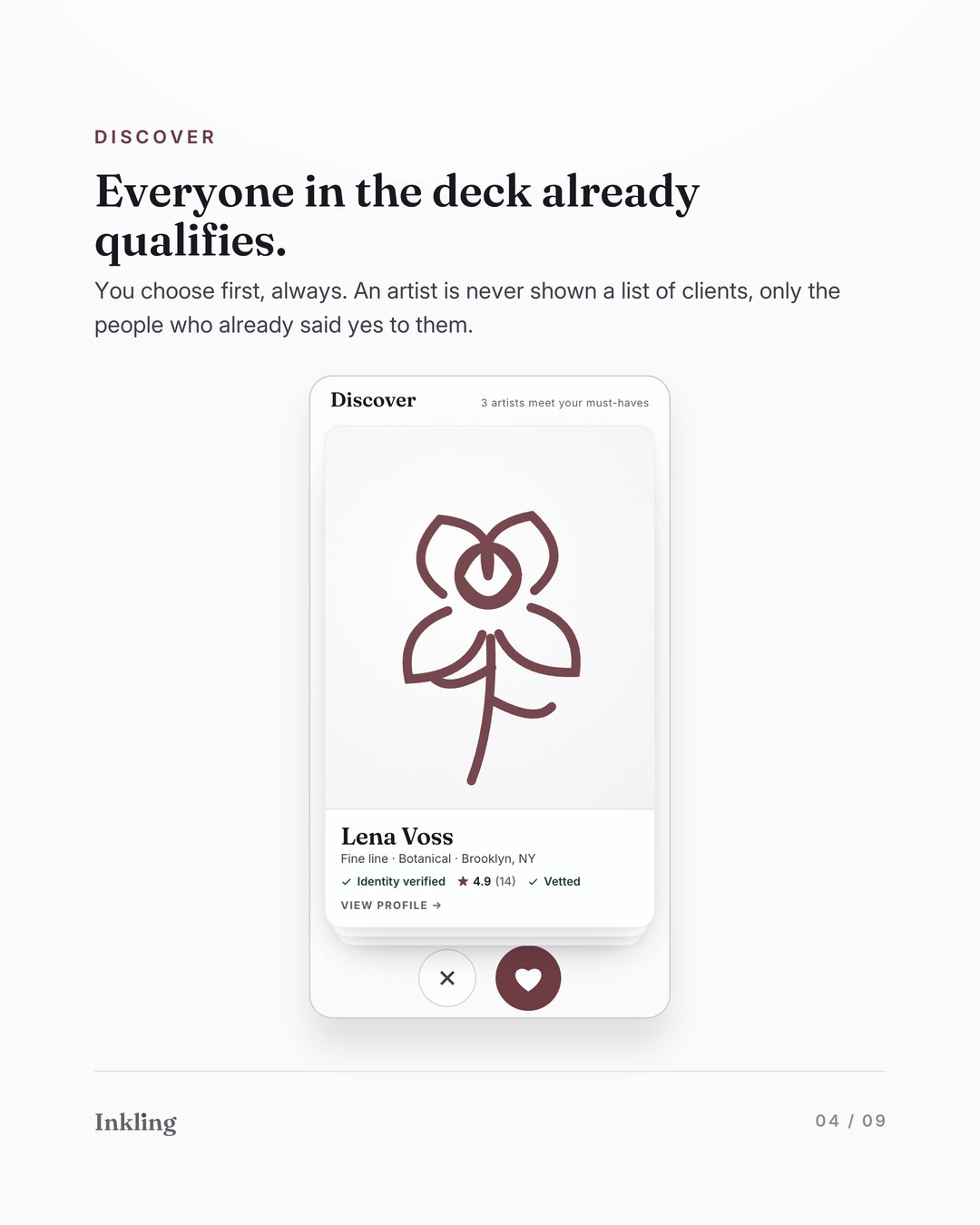 Inkling client screen 4 of 9